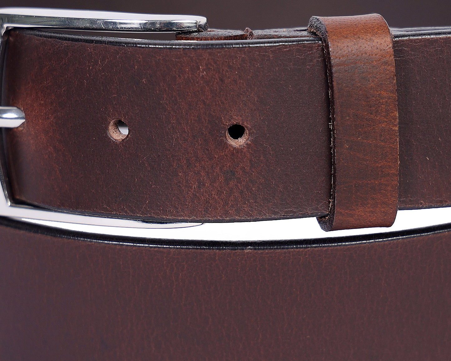 Celtic 35MM Brown Leather Belt - CELTICINDIA