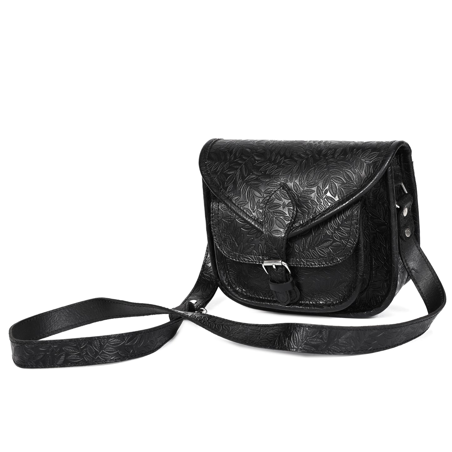 Anam Exim New Embossing Premium Leather Bag ARTICLE:-BG-1363