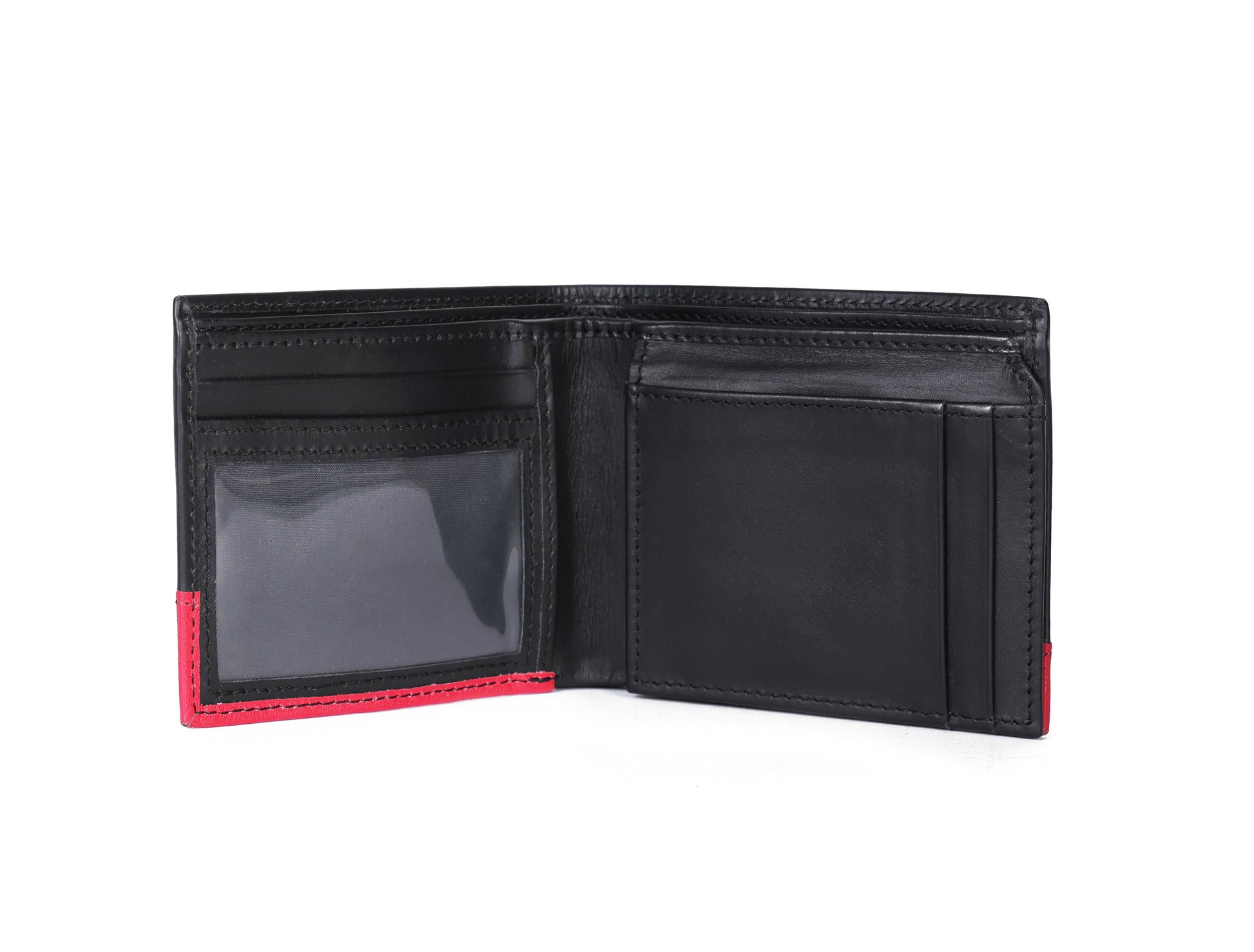 Designer Black Leather Wallet. - CELTICINDIA