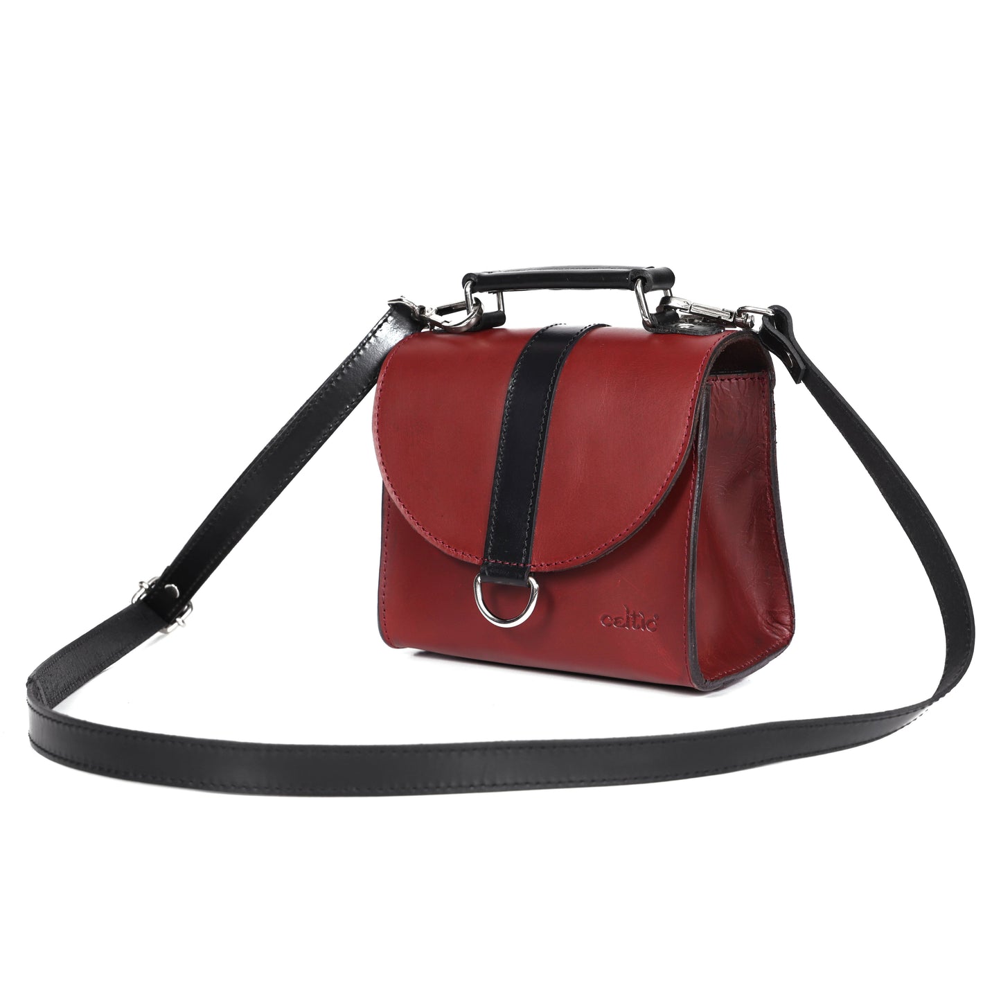 Premium Burgundy Leather Sling Bag for Stylish Everyday Use.   ART:-BG-1753