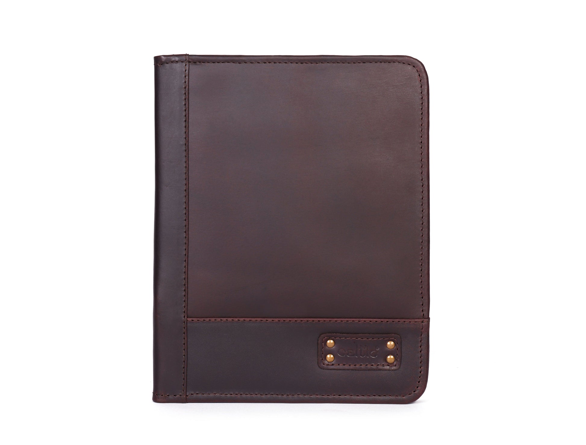 Premium Leather Diary Cover with Spacious Compartments for Pens and Accessories - CELTICINDIA