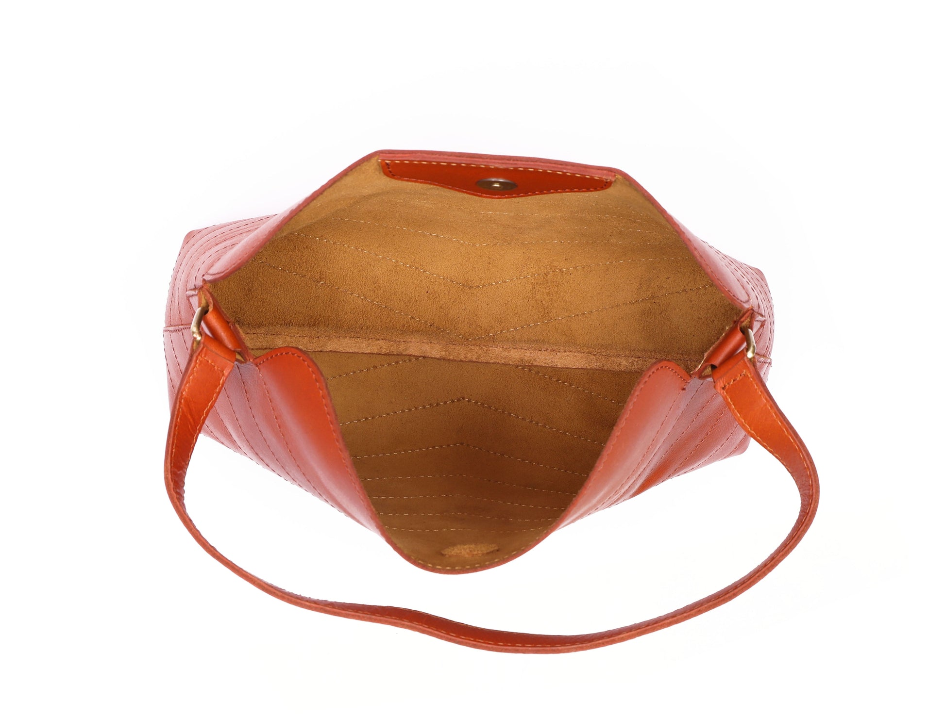 Exquisite Tan Leather Small Sling Bag - CELTICINDIA