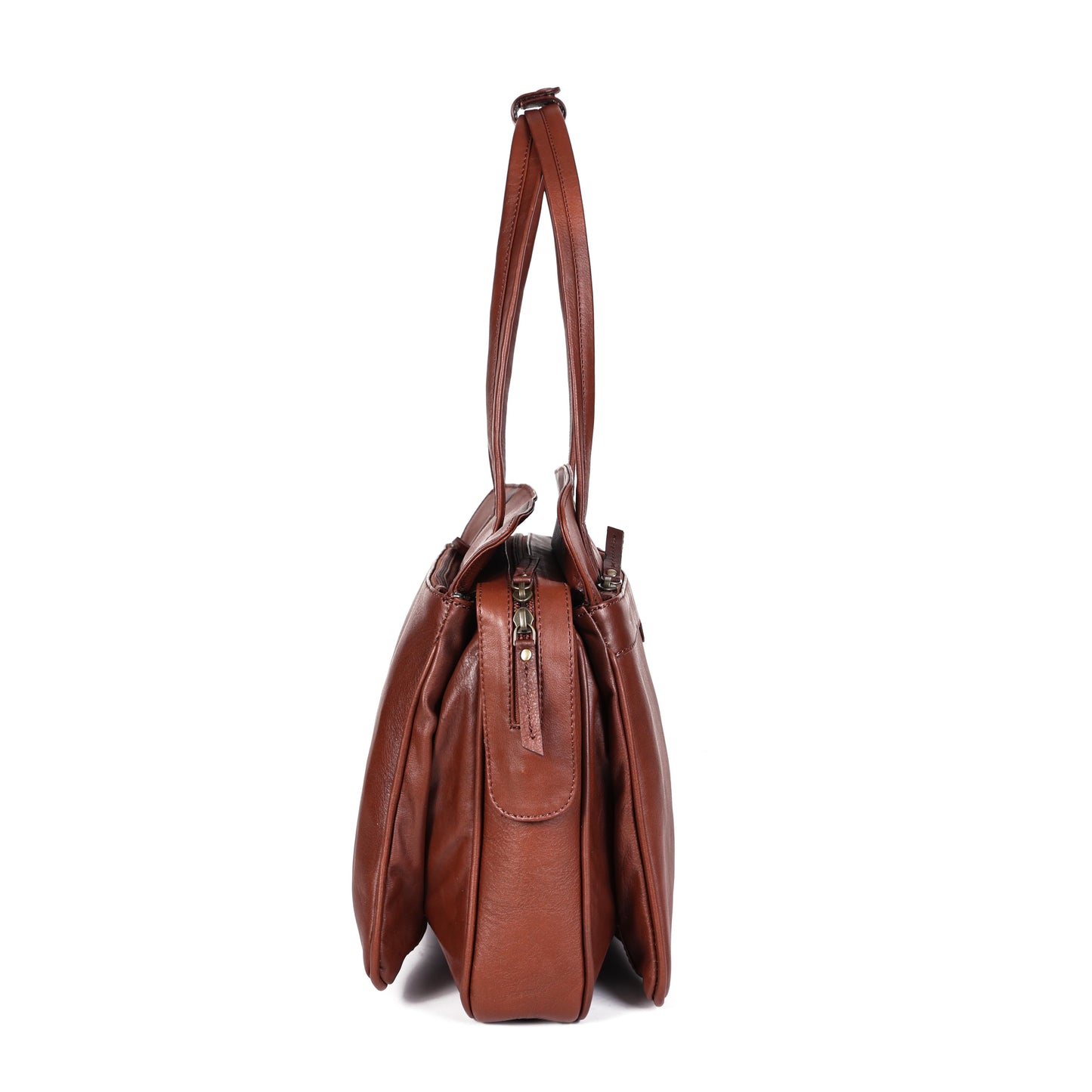 Elegant NDM Soft Leather Tote Bag – Luxurious, Spacious, and Versatile. Art:-BG-1609