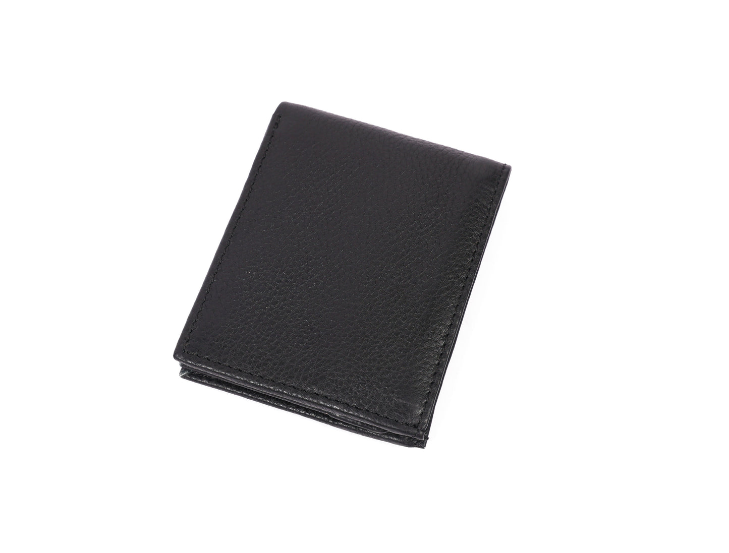 Sleek Black Leather Wallet - Style and Practicality Combined - CELTICINDIA