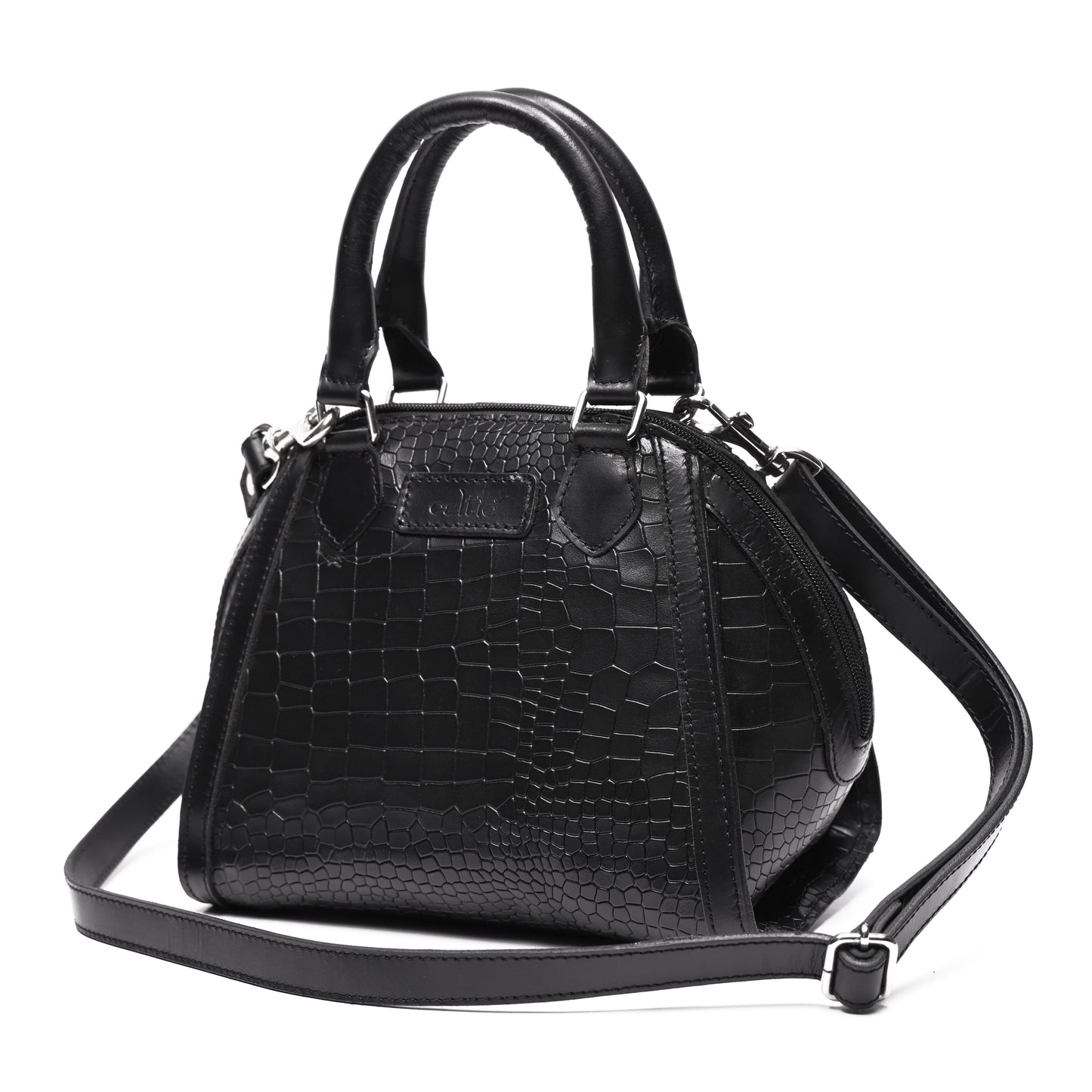 Cletic New Classic Leather Handbag with Detachable Sling Strap – Elegant & Versatile Art: BG-1597