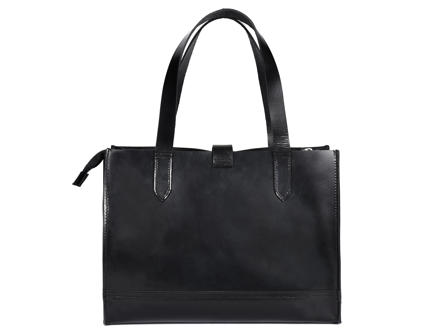 Anam Exim premium Elegant Brown Leather Tote Bag, Art: BG-1407