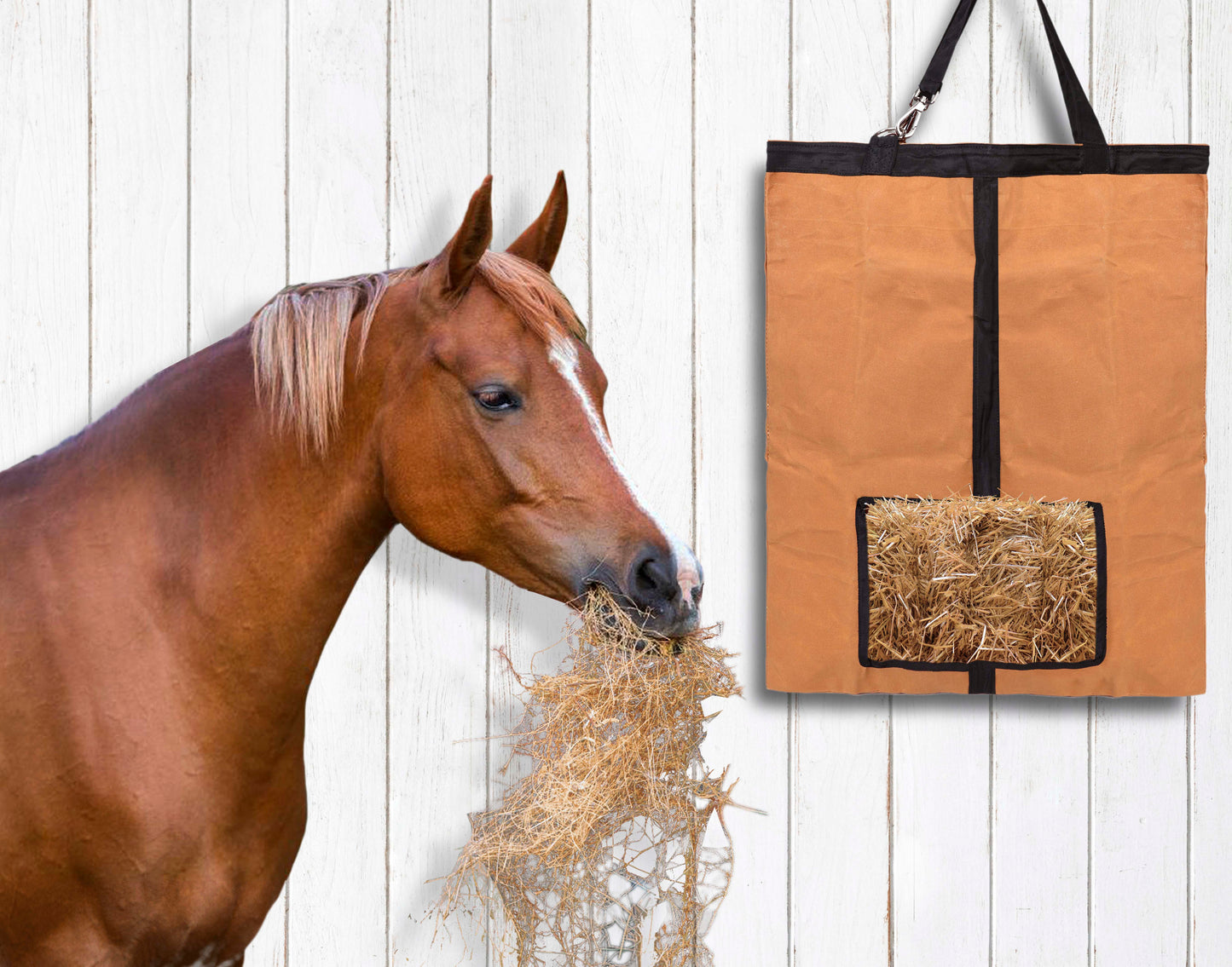 "Premium Hay Bag for Horses - Durable, Easy-Fill, and Convenient Design".(Art-HB-09)