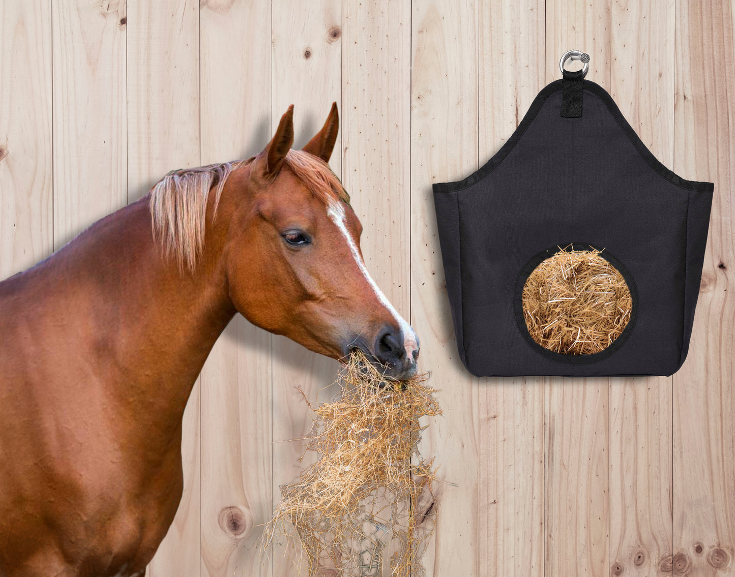 "Premium Durable Hay Bag for Horses | Slow Feed Design, Easy to Use & Long-Lasting".(Art-HB-06)