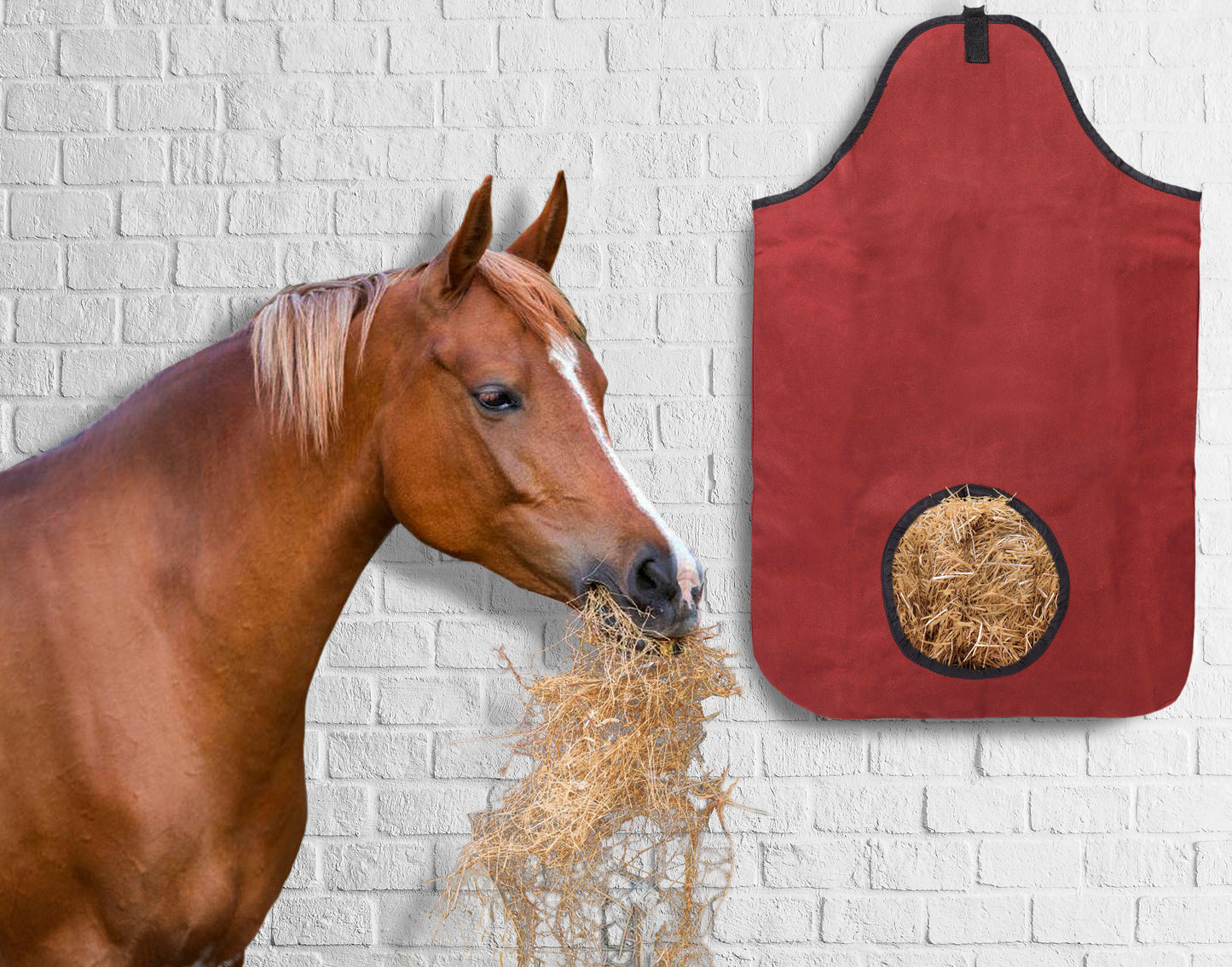 "Stylish & Durable Hay Bag | New Design for Efficient Feeding".(Art-HB-08)