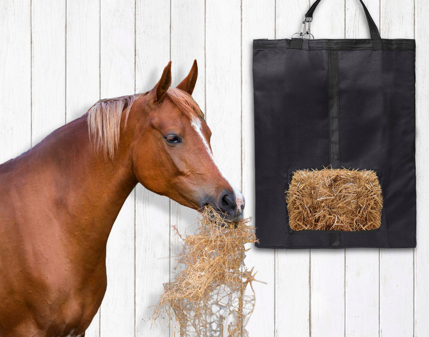 "Durable Hay Bag for Horses - Easy Feeding & Reduced Waste".(Art-HB-04)