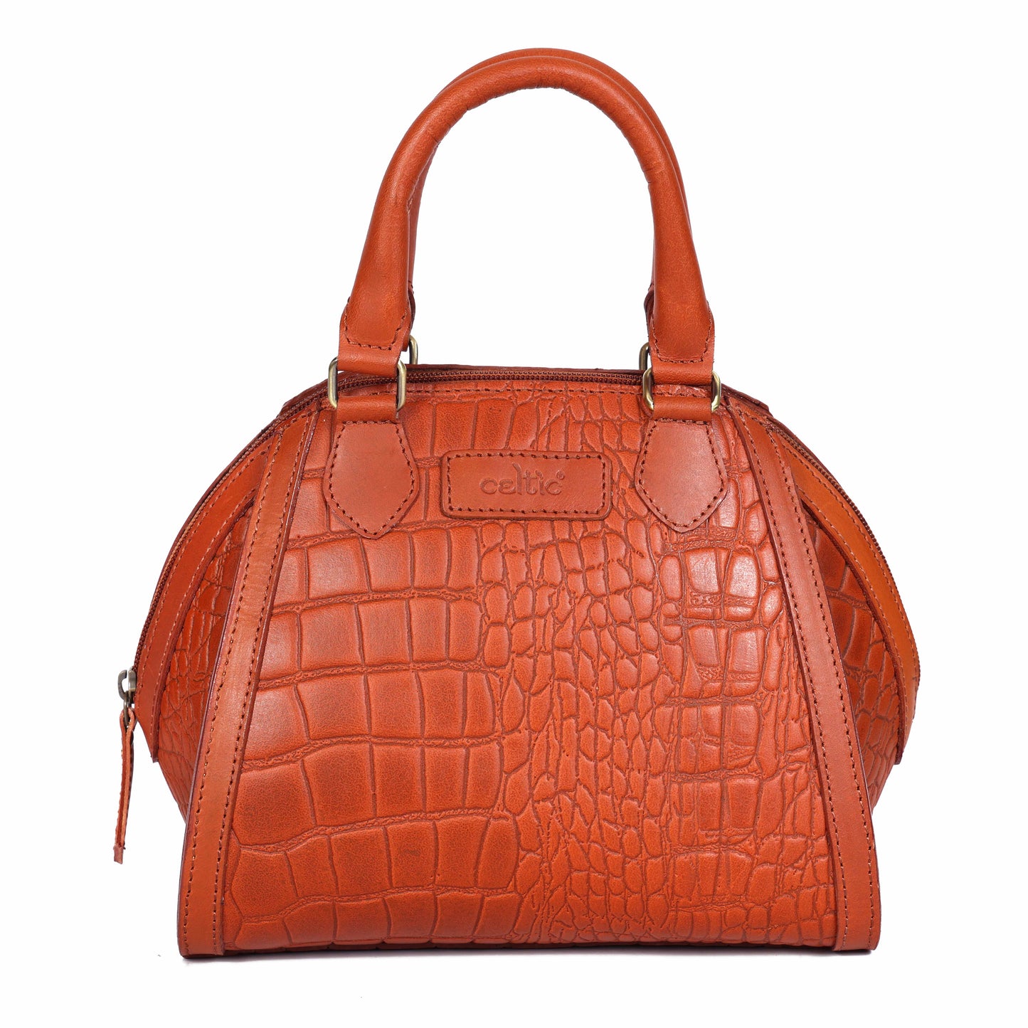 Cletic New Classic Leather Handbag with Detachable Sling Strap – Elegant & Versatile Art: BG-1597