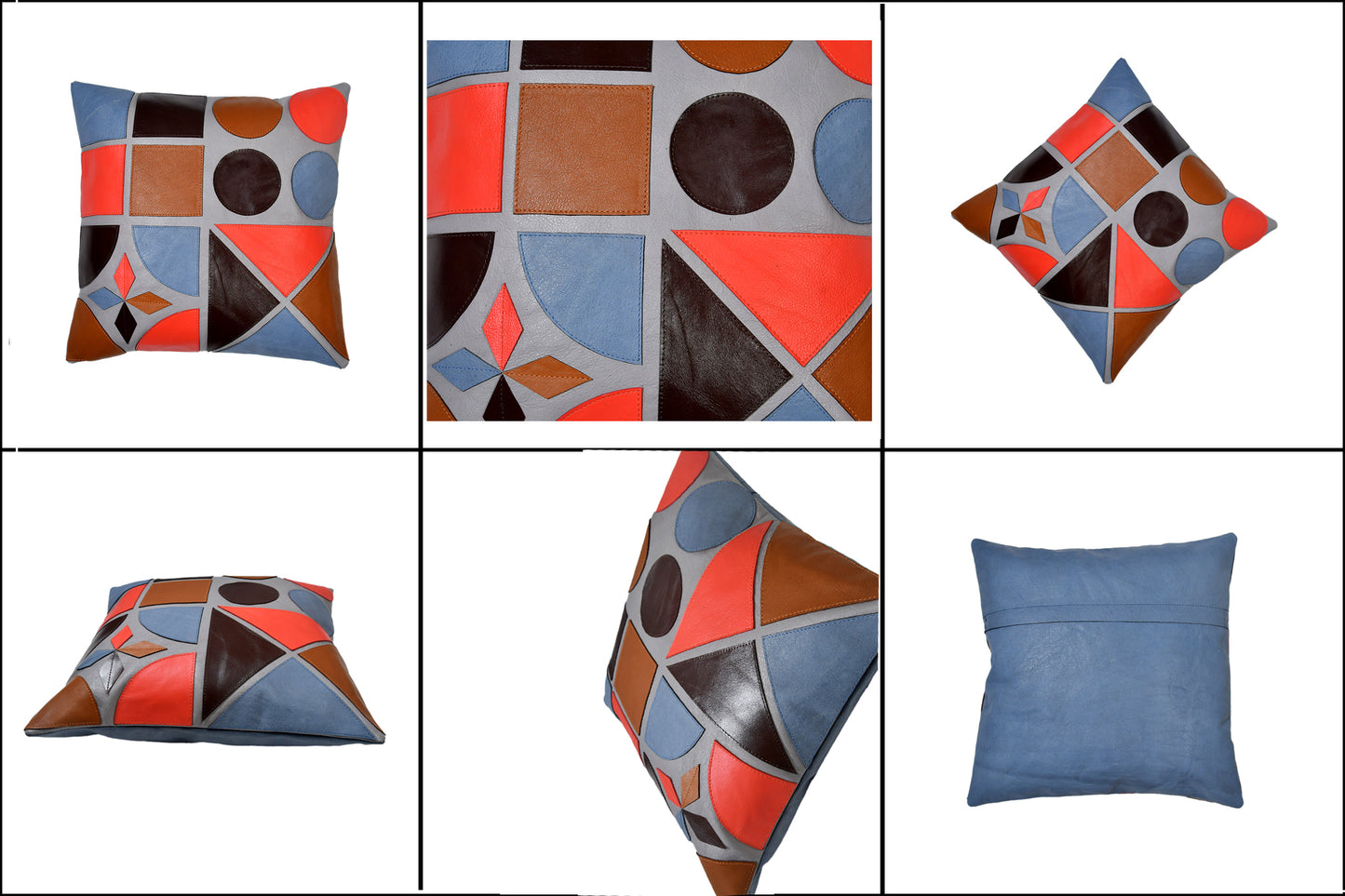 Luxury Leather Cushion Covers: Durability Meets Style for Ultimate Comfort.(Art-CC-13)