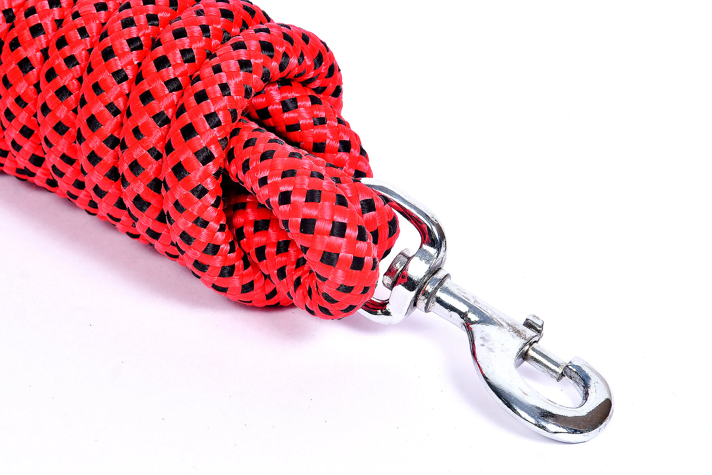 Handmade Red Lead Rope: Durable, Stylish, and Comfortable.(Art-LR-09)