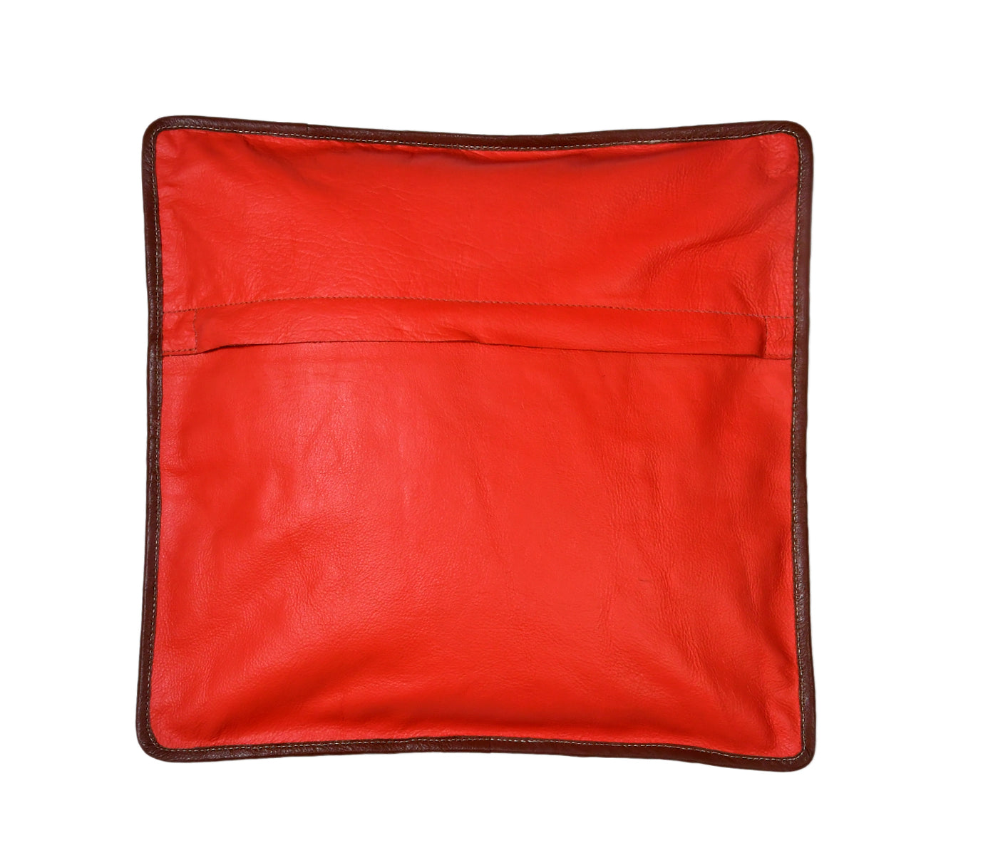 Premium Designer Soft Leather Cushion Cover - Luxury Decor for Home & Office.(Art-CC-07)