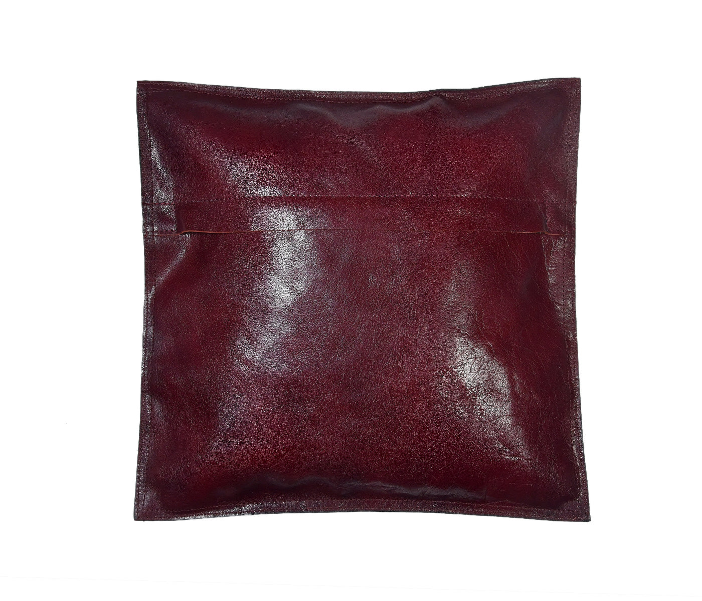 Premium Leather Cushion Cover - Luxurious, Durable, and Stylish Decor.(Art-CC-09)