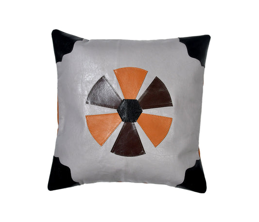 Luxury Leather Cushion Cover - Premium Home Décor Accent.(Art-CC-15)