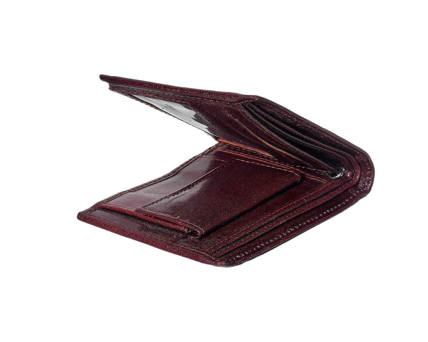 Celtic Burgundy Color Pure Leather Wallet For Men - CELTICINDIA