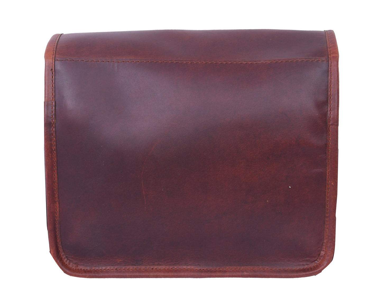 Timeless Elegance: Brown Leather Messenger Bag. - CELTICINDIA