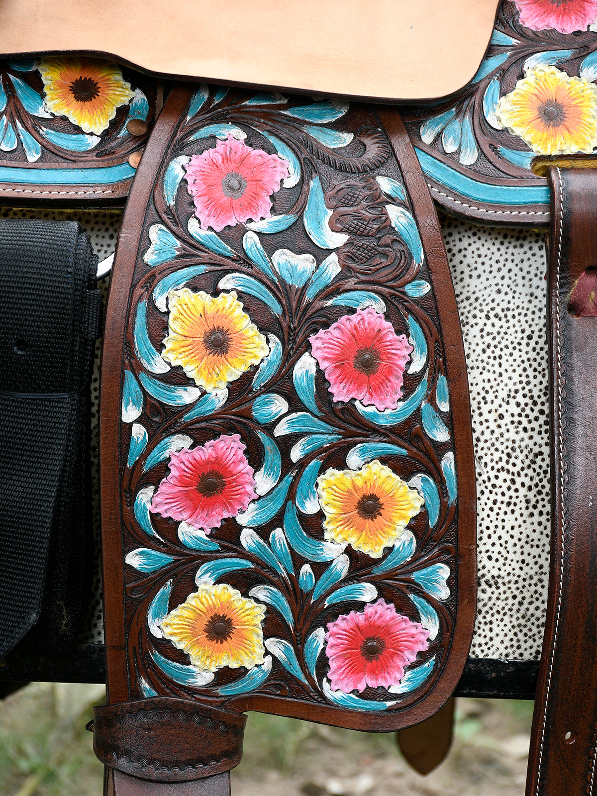 Anam Exim New Best Designer and Premium Leather Saddle For Horse Riders.(Art-WSD-06)