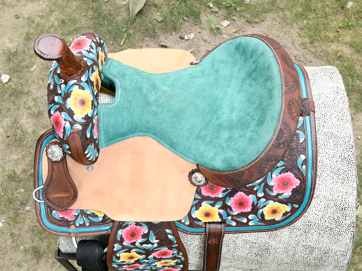 Anam Exim New Best Designer and Premium Leather Saddle For Horse Riders.(Art-WSD-06)