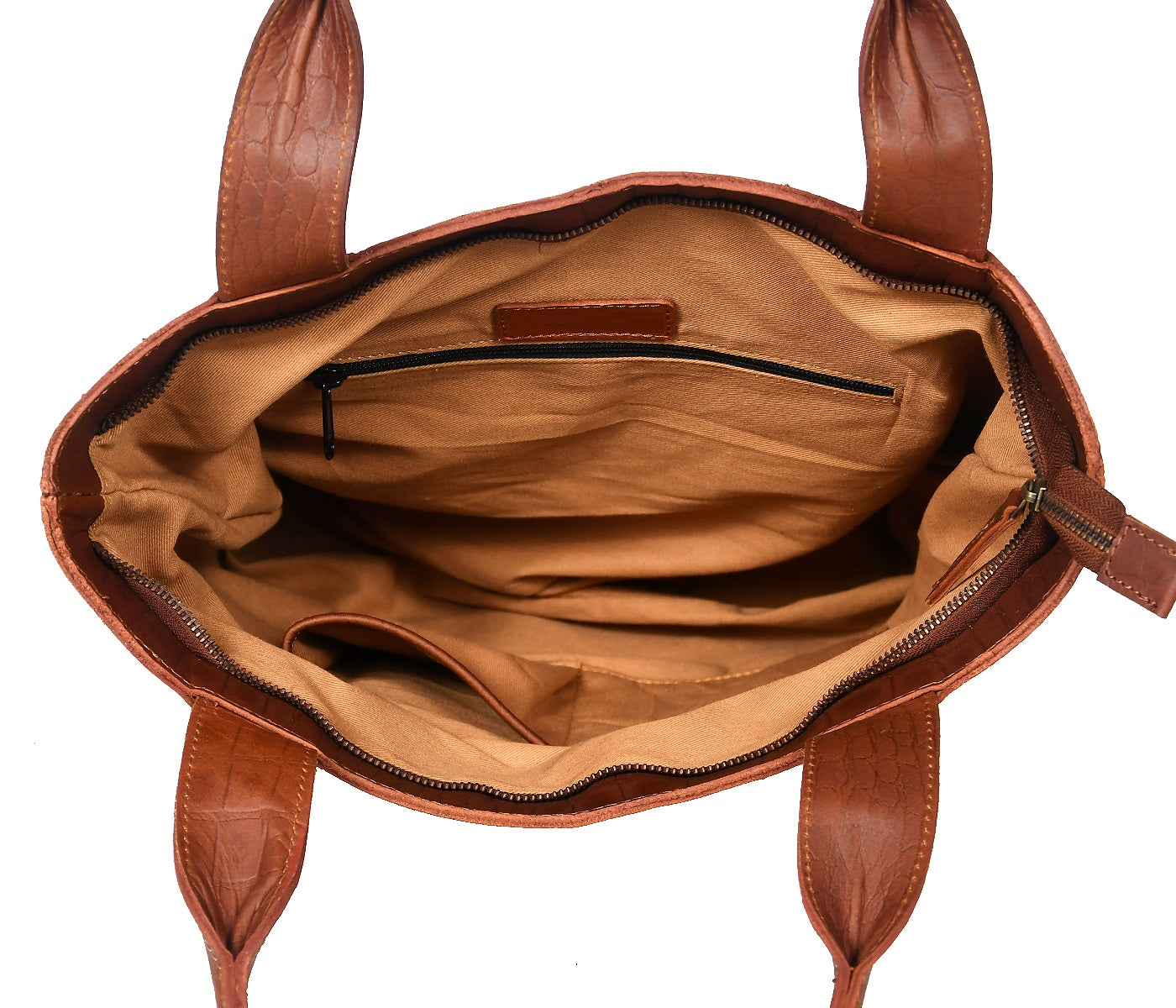 New celtic premium Elegance in Tan Canvas Tote Bag with Leather Accents. - CELTICINDIA