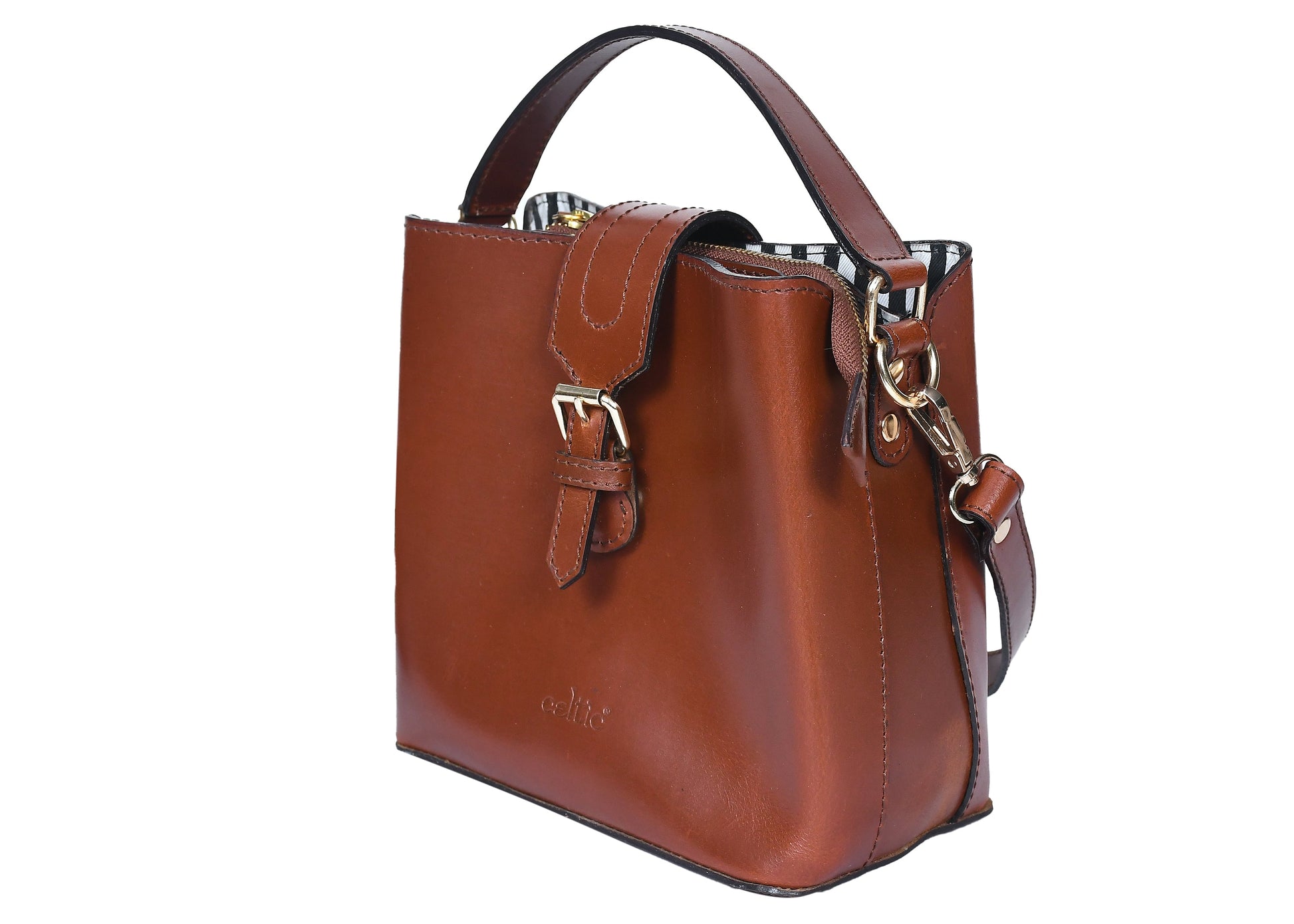 Elevate Your Style with Our Premium Brown Sling Bag - CELTICINDIA