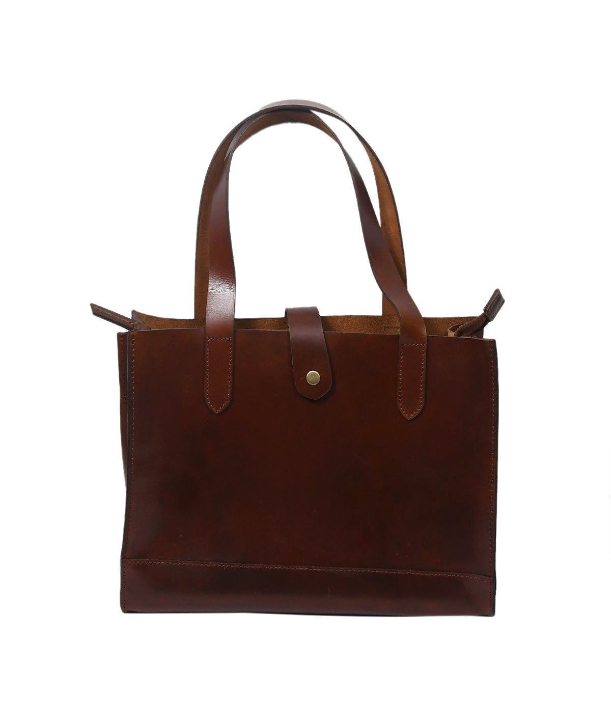 Celtic premium Elegant Brown Leather Tote Bag - CELTICINDIA