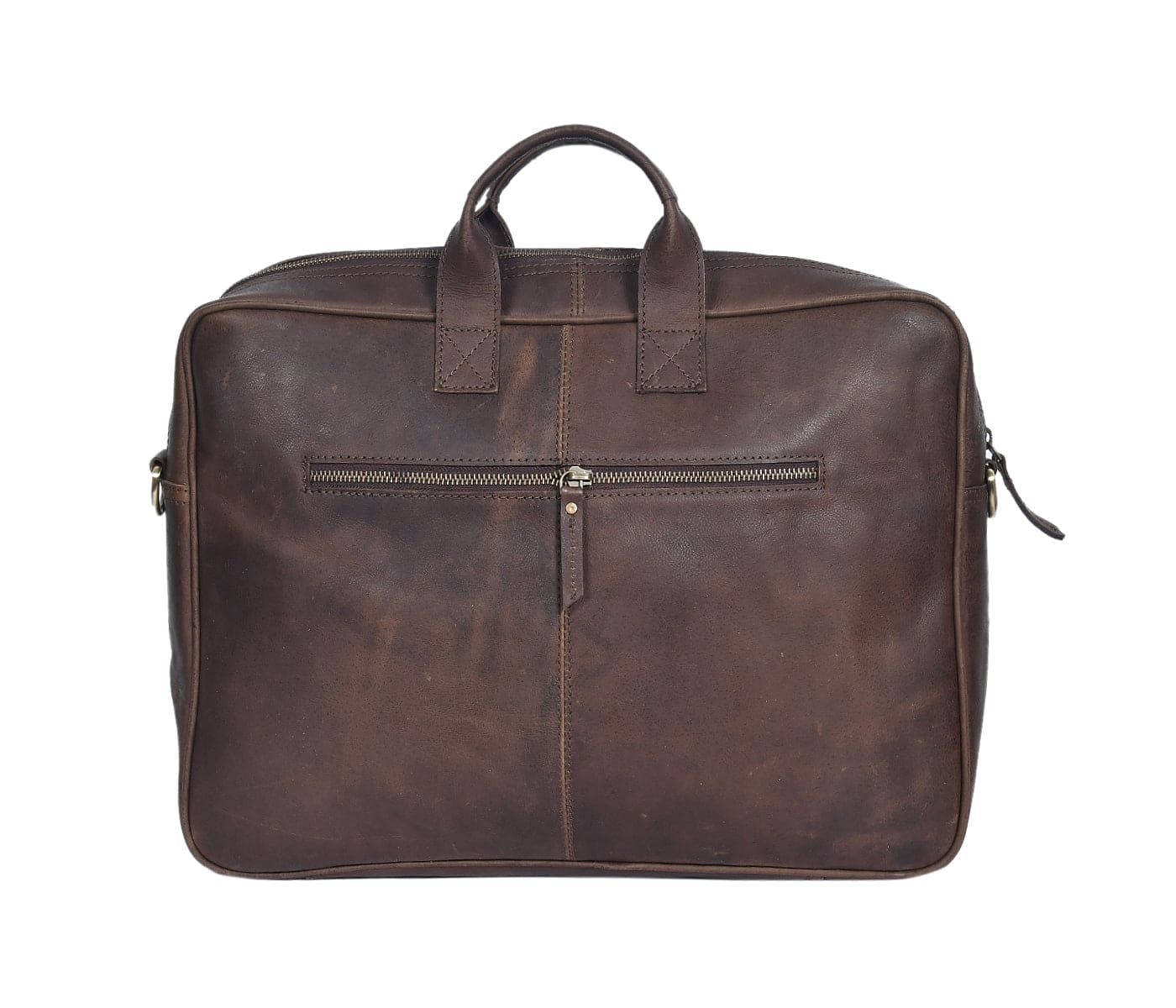 Elevate Your Style with Our Premium Brown Leather Messenger Bag. - CELTICINDIA