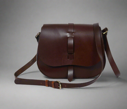 Latest Brown Leather Sling Bag  Stylish and Versatile. Art: BG-1410