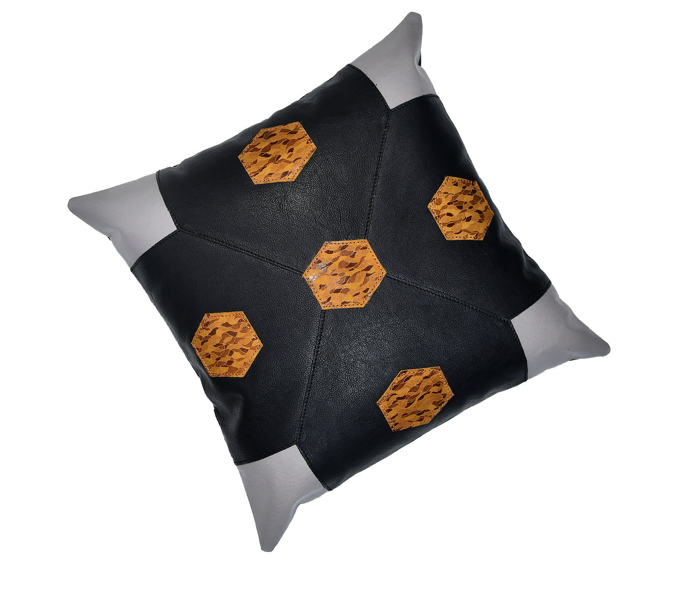 Premium Stylish Leather Cushion Cover - Luxurious Home Decor.(Art--CC-04)