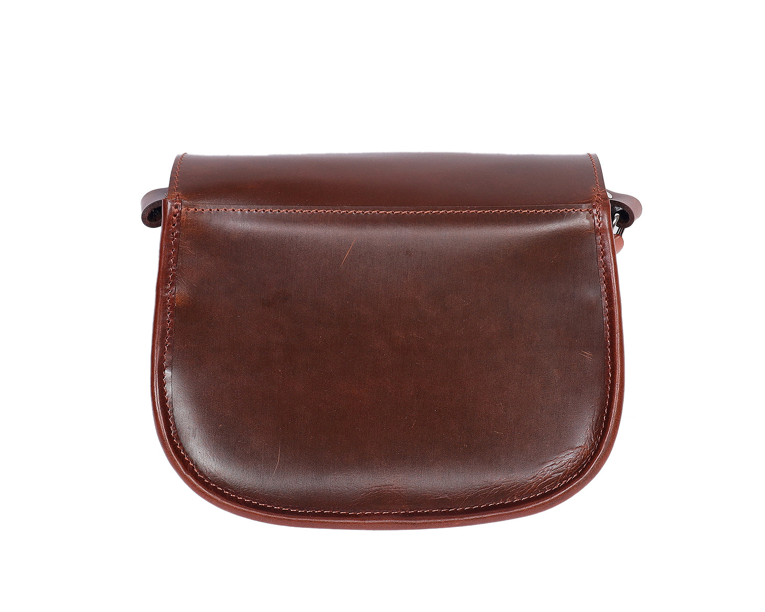 Sophisticated Style on the Go: Brown Designer Leather Sling Bag. - CELTICINDIA