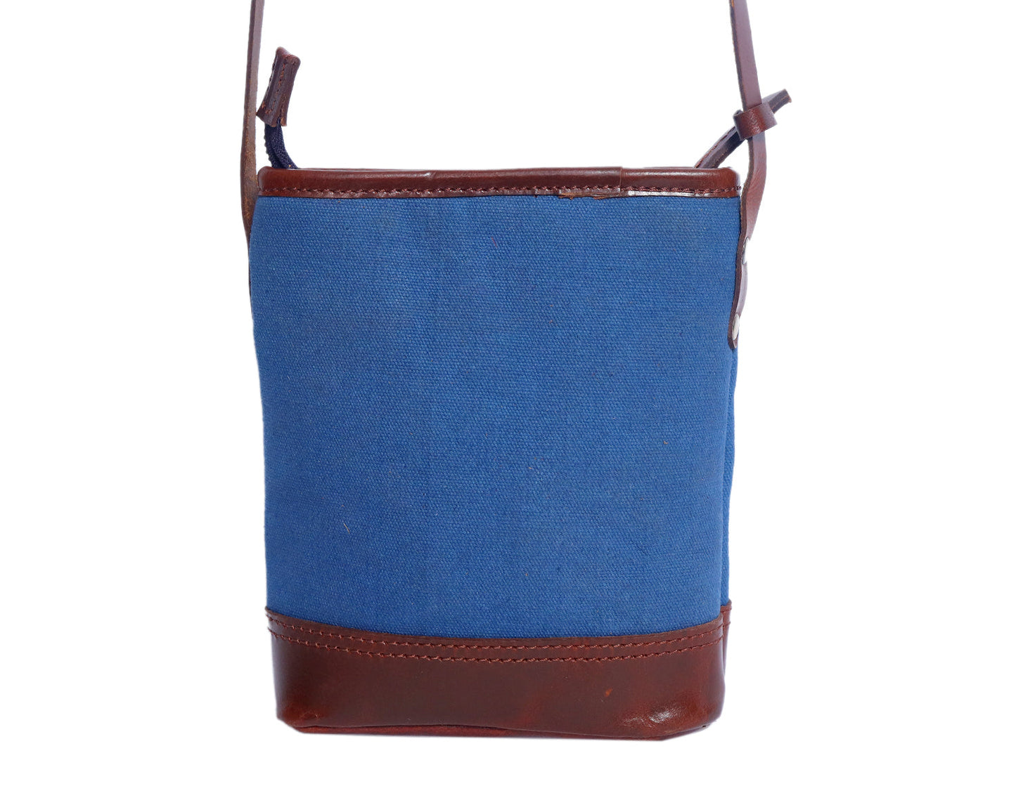 Elevate Your Style with our Canvas and Brown Leather Sling Bag. - CELTICINDIA