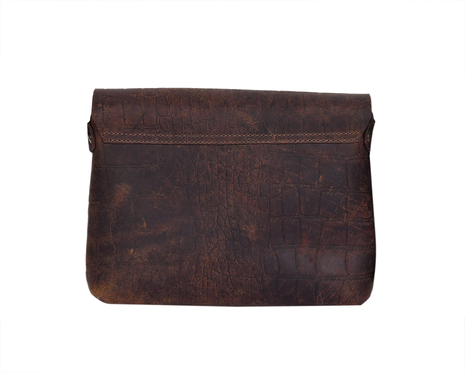 Elevate Your Style with Our Brown Croco Leather Sling Bag. - CELTICINDIA