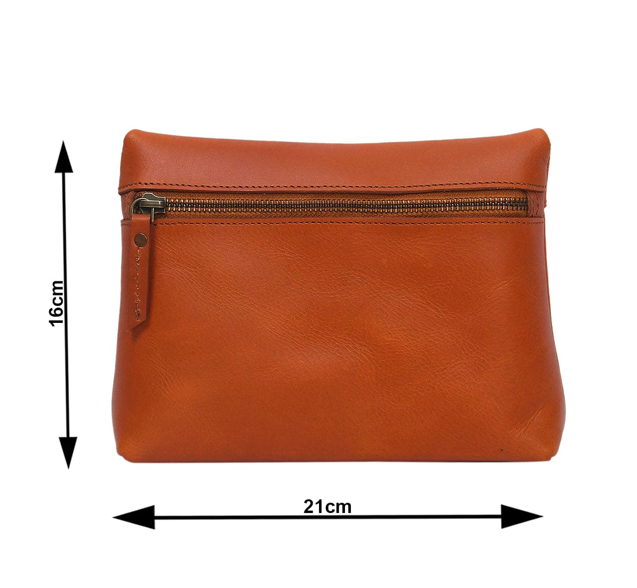 Timeless Elegance: Tan Leather Clutch Bag - Elevate Your Style. - CELTICINDIA